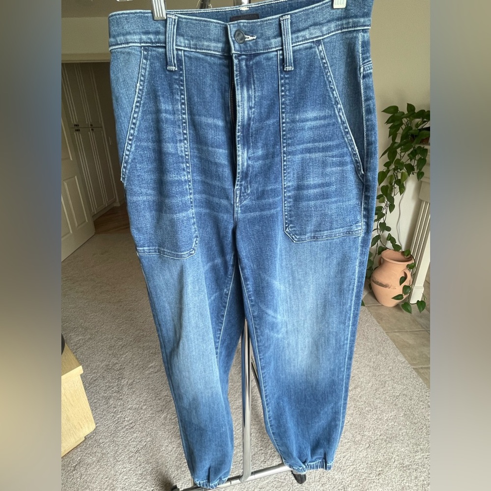 MOTHER high waisted jogger jeans